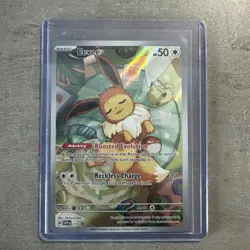 Pokemon Eevee TCG Promo SVP 173 Prismatic Evolutions Elite Trainer Box (2 cards) - Image 1