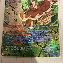 Dragon Ball SS Broly, Unrestrained Destruction BT26-049 SPR Card DBS - Image 3