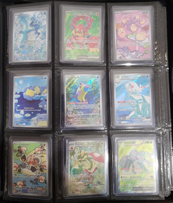 Pokemon Binder Collection Lot - SIR/IR/AR/EX/R/PROMO - 216 Cards - All NM - Image 1