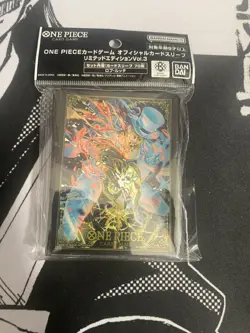 One Piece Card Game Official Card Sleeve Limited Edition Vol.3 - Rob Lucci - Image 1