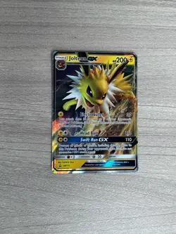 Pokemon TCG Card Jolteon GX - SM173 - Black Star Promo Ultra Rare Card LP C11 - Image 1