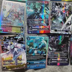 15 SR Digimon Card Lot CYBER EDEN LIBERATOR STARTER DECK 8 SPECIAL BOOSTER 2.5 - Image 3
