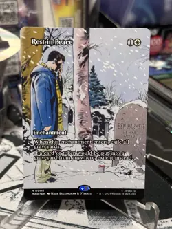 Rest in Peace (Borderless) Marvel Spider-Man Magic The Gathering - Image 2
