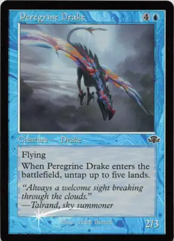 Peregrine Drake (Retro Frame) - FOIL - C Dominaria Remastered 292 - MTG - Image 1
