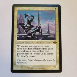 Magic the Gathering - Esper Sentinel (Retro Frame) - Modern Horizons 3 - NM - Image 1