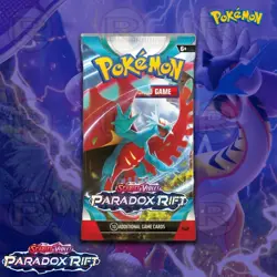 Scarlet & Violet Paradox Rift Booster Pack Pokemon TCG SV04 PAR EN - Image 1