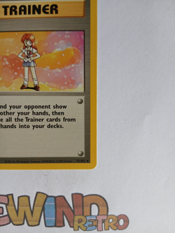 Pokemon TCG Lass Base Set 75/102 Regular - Image 3