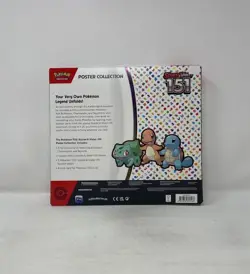 Pokemon TCG Scarlet & Violet 151 Factory Sealed Poster Collection Box!!! 820650853166 - Image 3