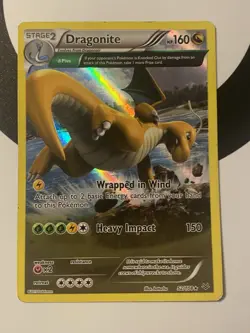 Dragonite 52/108 Roaring Skies Reverse Holo Pokemon MP - Image 1