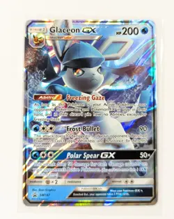 Pokemon TCG Glaceon SM147 Black Star Promo Ultra Rare Holo NM - Image 1