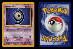Unown [D] 47/75 - LP - Neo Discovery, WOTC Pokemon - Image 3