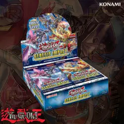 Genesis Impact Booster Box of 24 Packs Yu-Gi-Oh! TCG GEIM 1st ed Eng - Image 1