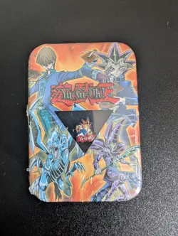 Yu-gi-oh! Rare Lanyard Tin Deck Box, With Pin Badge, 2003 Konami new and Sealed - Image 1