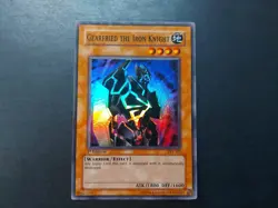 Yugioh - Gearfried the Iron Knight PSV-101 Super Rare 1st Edition - Image 1