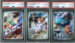 PSA 10 Bulbasaur 050/049 Charmander 051/049 Squirtle 052/049 3Set Pokemon Card - Image 1