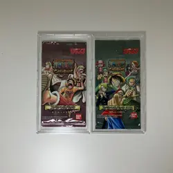 Set One Piece Card Special Pack Trading Card Card Game Carddass 2002 - Image 1