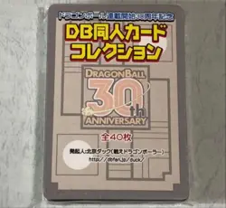 Dragon Ball Carddass 30th Anniversary Doujin card set of all 40 cards All Catal - Image 4