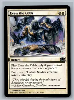 Magic The Gathering Future Sight Even the Odds #6/180 MTG TCG CCG - Image 1