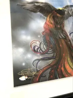 Signed Art Print Birds of Paradise MTG - Image 3
