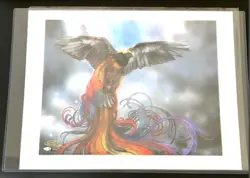 Signed Art Print Birds of Paradise MTG - Image 4
