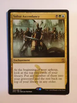 Sultai Ascendancy 203/269 Mtg Magic The Gathering Regular Rare KTK NM - Image 1