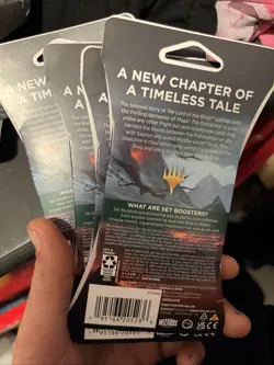 MTG The Lord of the Rings: Tales of Middle-Earth Sleeved Set Booster Pack - Image 2