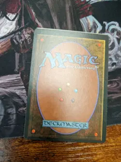 MTG Dwarven Soldier (53a) Fallen Empires sheet edge miscut error misprint - Image 2