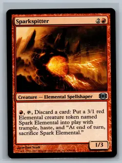 Magic The Gathering Future Sight Sparkspitter #109/180 MTG TCG CCG - Image 1