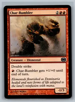 Magic The Gathering Future Sight Char-Rumbler #96/180 MTG TCG CCG - Image 1