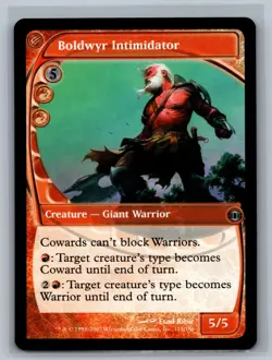 Magic The Gathering Future Sight Boldwyr Intimidator #111/180 MTG TCG CCG - Image 1