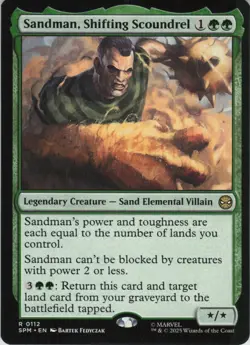 Sandman, Shifting Scoundrel R Marvel's Spider-Man 112 NM Normal MTG - Image 1