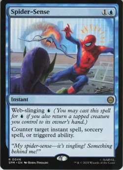 Spider-Sense R Marvel's Spider-Man 46 NM Normal MTG - Image 1