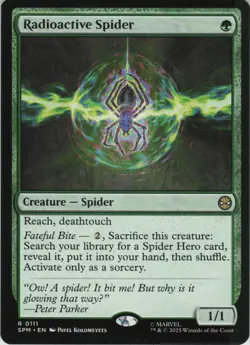 Radioactive Spider R Marvel's Spider-Man 111 NM Normal MTG - Image 1