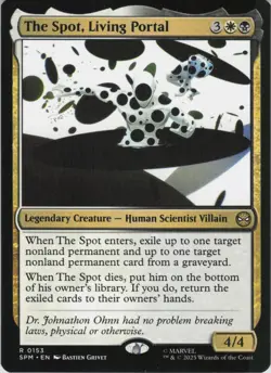 The Spot, Living Portal R Marvel's Spider-Man 153 NM Normal MTG - Image 1