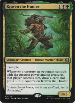 Kraven the Hunter R Marvel's Spider-Man 133 NM Normal MTG - Image 1