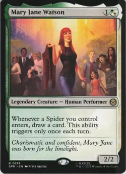 Mary Jane Watson R Marvel's Spider-Man 134 NM Normal MTG - Image 1