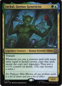 Jackal, Genius Geneticist R Marvel's Spider-Man 131 NM Normal MTG - Image 1
