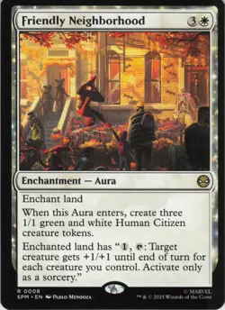 Friendly Neighborhood R Marvel's Spider-Man 8 NM Normal MTG - Image 1