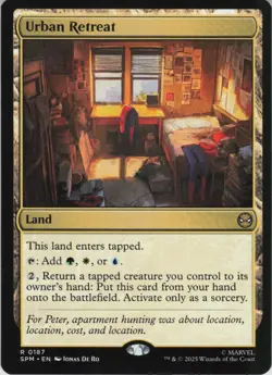 Urban Retreat R Marvel's Spider-Man 187 NM Normal MTG - Image 1