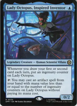 Lady Octopus, Inspired Inventor R Marvel's Spider-Man 35 NM Normal MTG - Image 1