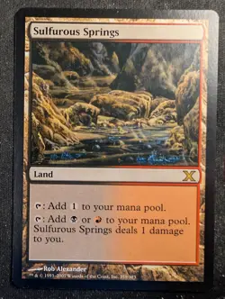 Sulfurous Springs - 10th Edition (MTG) - Image 1