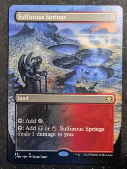 Sulfurous Springs - Borderless - Dominaria United (MTG) - Image 1