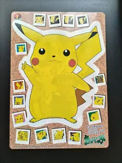 Pokemon Jumbo Seal Das 9 Types Full Completion Carddass No.PC694 - Image 1