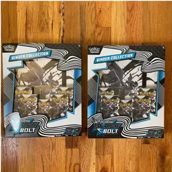 Pokemon Black Bolt Binder Collection Box SEALED lot Of 4 IN HAND Scarlet Violet - Image 2