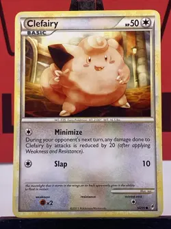 Clefairy 54/95 Call Of Legends Pokemon TCG Regular Common 2011 VLP - Image 3