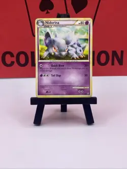 Nidorina 45/102 Triumphant Pokemon TCG Regular Uncommon 2010 MP - Image 2