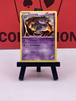 Grumpig 60/149 Boundaries Crossed Pokemon TCG Regular Rare 2012 MP - Image 2