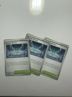 x3 Mystery Garden 122/132 - Mega Evolution - Pokemon Playset - NM English - Image 1