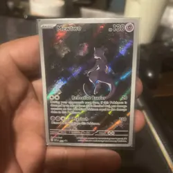 Pokemon TCG Mewtwo Scarlet and Violet 151 Black Star Promo Card 052 SEALED - Image 2