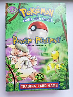 Pokemon TCG - Power Reserve Theme Deck - Jungle - LP - Open All Cards & Box Only - Image 1